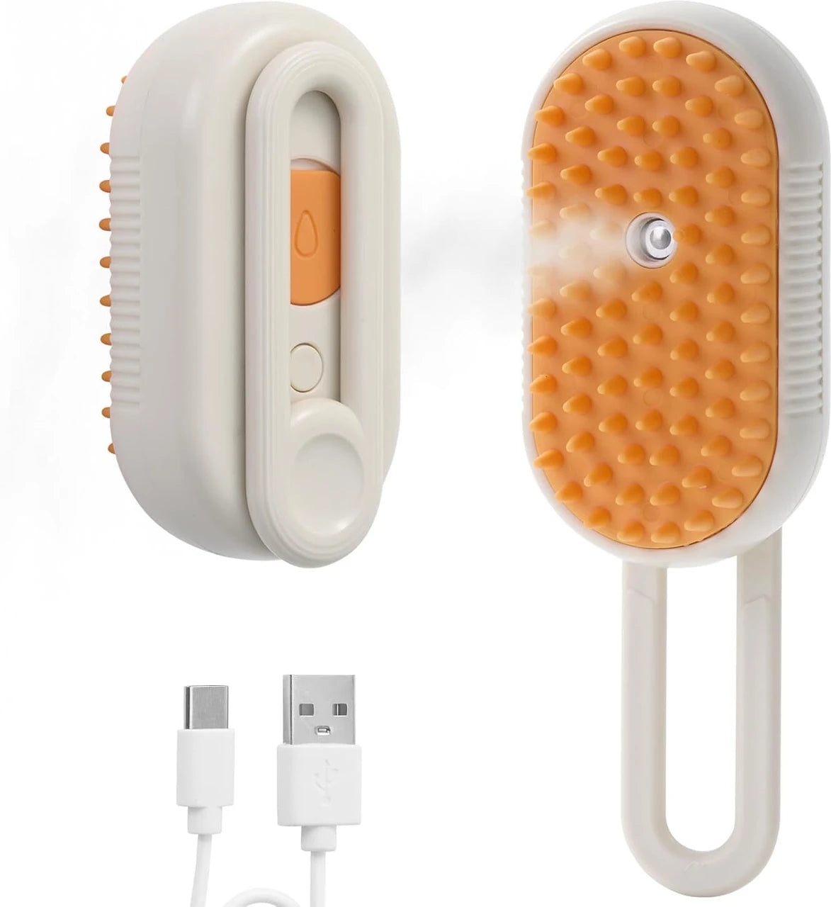 3-in-1 Steam Grooming Brush