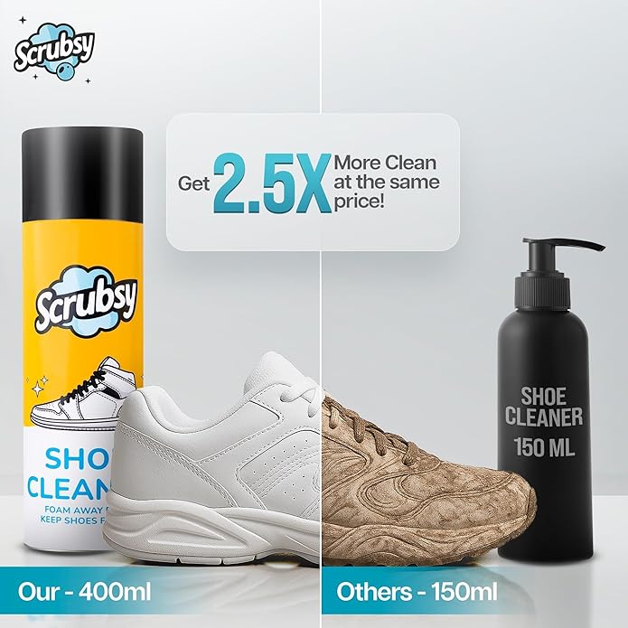 Foam-Based Complete shoe and Kitchen Cleaner 🔥