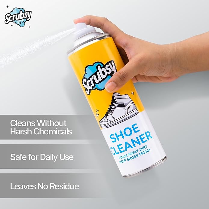 Foam-Based Complete shoe and Kitchen Cleaner 🔥
