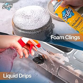 Foam-Based Complete shoe and Kitchen Cleaner 🔥